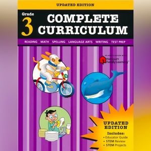 Harcourt Third Grade 3 Complete Curriculum Updated Edition STEM Flashkids 773